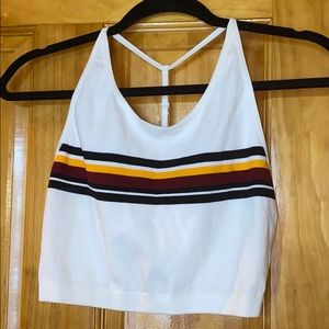 Cute Striped Crop Top/Bralette